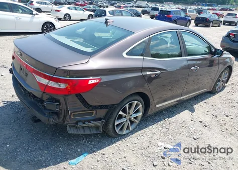 2015 Hyundai Azera из США, поврежденный, VIN KMHFG4JG6FA453806